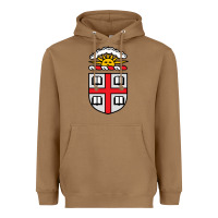 Toasted Coconut brown university Heavyweight Hoodie - StudioElite