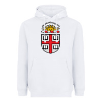 White brown university Heavyweight Hoodie - StudioElite