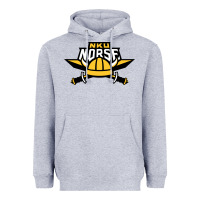 Heather Grey Northern Kentucky Norse, Merch Heavyweight Hoodie - StudioElite