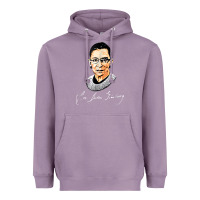 Lavender rbg ruth bader ginsburg feminist t shirt   signature art Heavyweight Hoodie - StudioElite