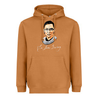 Meerkat rbg ruth bader ginsburg feminist t shirt   signature art Heavyweight Hoodie - StudioElite