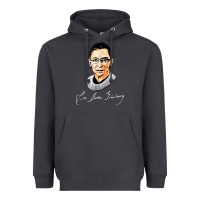 Smoke rbg ruth bader ginsburg feminist t shirt   signature art Heavyweight Hoodie - StudioElite