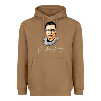 Toasted Coconut rbg ruth bader ginsburg feminist t shirt   signature art Heavyweight Hoodie - StudioElite