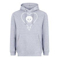 Heather Grey alkaline trio Heavyweight Hoodie - StudioElite