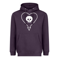 Plum alkaline trio Heavyweight Hoodie - StudioElite