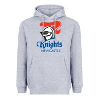 Heather Grey newcastle knights Heavyweight Hoodie - StudioElite