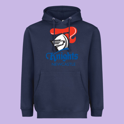 Newcastle Knights Heavyweight Hoodie Designed By Studioelite