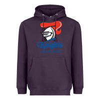 Plum newcastle knights Heavyweight Hoodie - StudioElite
