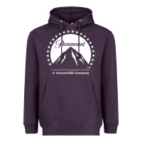 Plum Paramount Pictures 3 Heavyweight Hoodie - StudioElite