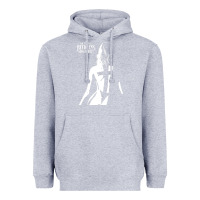 Heather Grey the pretty reckless go to hell Heavyweight Hoodie - StudioElite