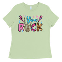 Matcha you rock valentine's day olivia Ladies Tee - OliviaCreatesArt