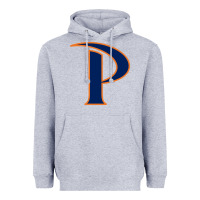 Heather Grey pepperdine waves Heavyweight Hoodie - StudioElite