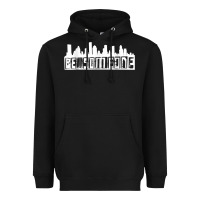 Black be someone h town houston texas skyline. t shirt Heavyweight Hoodie - StudioElite