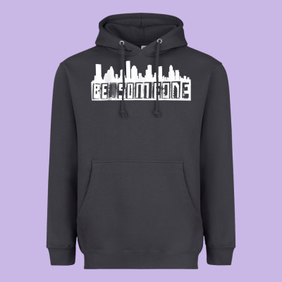 Be Someone H Town Houston Texas Skyline. T Shirt Heavyweight Hoodie Designed By Studioelite