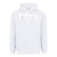 White be someone h town houston texas skyline. t shirt Heavyweight Hoodie - StudioElite