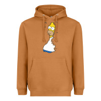 Meerkat Homer In Hedges Classic Heavyweight Hoodie - StudioElite