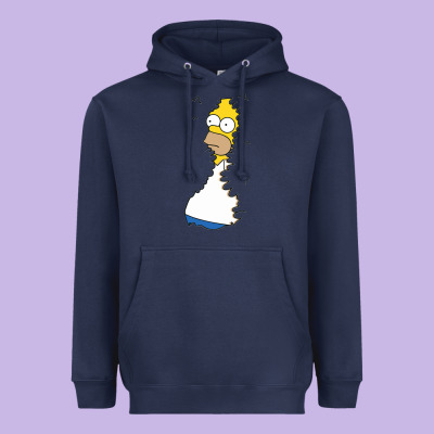 Homer In Hedges Classic Heavyweight Hoodie Designed By Studioelite