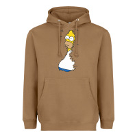Toasted Coconut Homer In Hedges Classic Heavyweight Hoodie - StudioElite