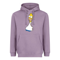Lavender Homer In Hedges Classic Heavyweight Hoodie - StudioElite