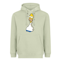 Matcha Homer In Hedges Classic Heavyweight Hoodie - StudioElite