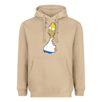 Mushroom Homer In Hedges Classic Heavyweight Hoodie - StudioElite