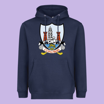 Cork Gaa Classic Heavyweight Hoodie Designed By Studioelite