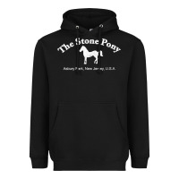 Black The Stone Pony Heavyweight Hoodie - StudioElite