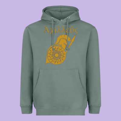 Achilles Son Of Peleus Heavyweight Hoodie Designed By Studioelite