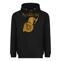 Black achilles son of peleus Heavyweight Hoodie - StudioElite