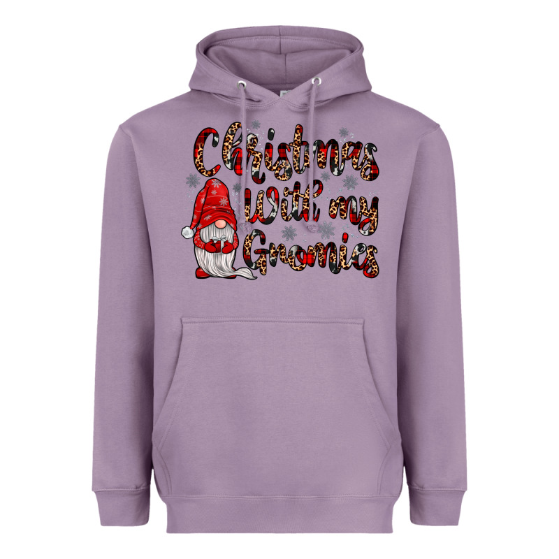 Christmas With My Gnomies Heavyweight Hoodie by JahusDesignShop | Teevron