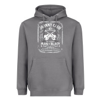 Storm johnny cash man in black Heavyweight Hoodie - StudioElite