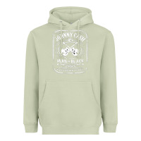 Matcha johnny cash man in black Heavyweight Hoodie - StudioElite