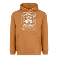 Meerkat johnny cash man in black Heavyweight Hoodie - StudioElite