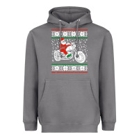 Storm santa ridin motocycle Heavyweight Hoodie - StudioElite