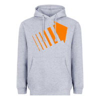 Heather Grey david legion arrow Heavyweight Hoodie - StudioElite