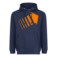 Navy david legion arrow Heavyweight Hoodie - StudioElite