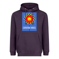 Plum The Essential Design-(Catherine-Wheel) Heavyweight Hoodie - StudioElite