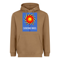 Toasted Coconut The Essential Design-(Catherine-Wheel) Heavyweight Hoodie - StudioElite