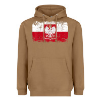 Toasted Coconut poland polska flag vintage  men women kids  poland t shirt Heavyweight Hoodie - StudioElite