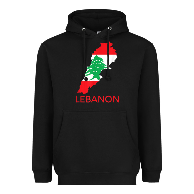 Lebanon Flag Cedar Tree Beirut Lebanese Arabic Arab Islam Heavyweight Hoodie by StudioElite | Teevron
