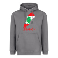Storm Lebanon Flag Cedar Tree Beirut Lebanese Arabic Arab Islam Heavyweight Hoodie - StudioElite