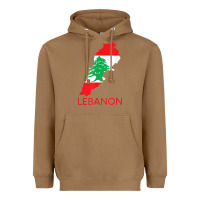 Toasted Coconut Lebanon Flag Cedar Tree Beirut Lebanese Arabic Arab Islam Heavyweight Hoodie - StudioElite