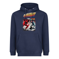 Navy dare devil Heavyweight Hoodie - StudioElite