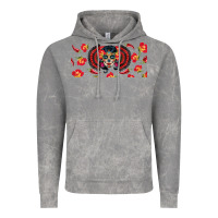 Cloud Rock sugar skull rose libbey glass Vintage Hoodie - BundleAndBundleShop