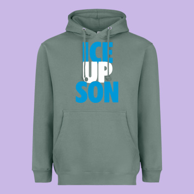 Ice Up Son Heavyweight Hoodie Designed By Studioelite