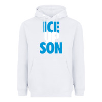 White ice up son Heavyweight Hoodie - StudioElite