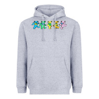 Heather Grey jerry's designer bears Heavyweight Hoodie - StudioElite