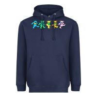 Navy jerry's designer bears Heavyweight Hoodie - StudioElite