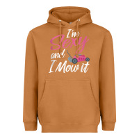 Meerkat i'm sexy and i mow it funny mow pun tank top Heavyweight Hoodie - StudioElite