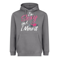 Storm i'm sexy and i mow it funny mow pun tank top Heavyweight Hoodie - StudioElite